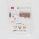 Kuma Bear Clear Plastic Seal Bag Gift Wrapping - Daiso