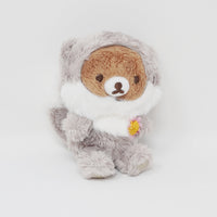 (No Keychain, Tags) 2020 Chairoikoguma Wolf Plush Keychain - Rilakkuma Fairy Tale - Always with Rilakkuma - San-X