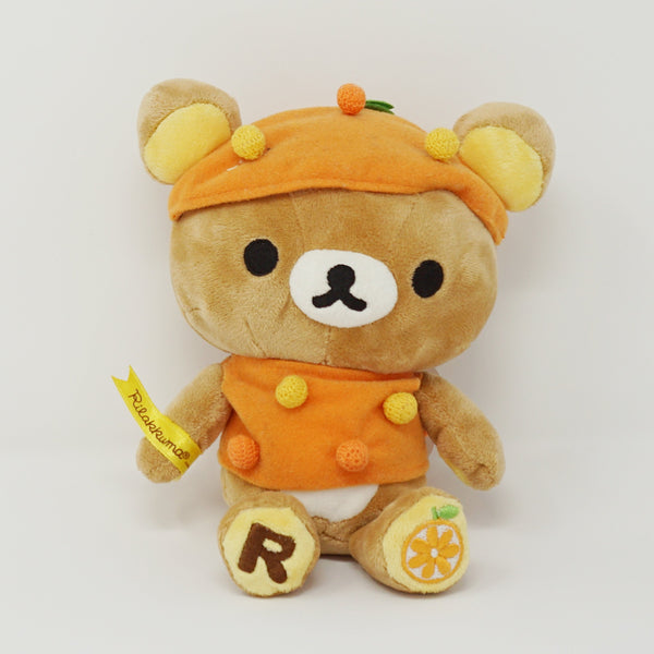 2008 Orange Rilakkuma Plush - Fruits Series Rilakkuma