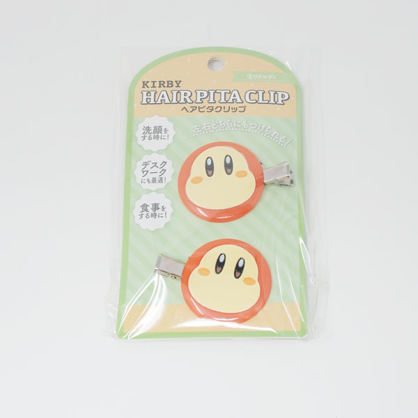 Kirby Hair Clip Set (Waddle Dee)