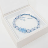 Relaxing Blue Abundance - Mary Bear Lucky Bracelet