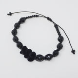 Twinkling Black Abundance - Mary Bear Lucky Bracelet