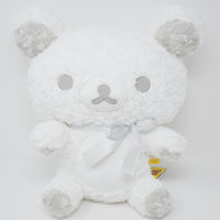 2023 Silver White Rose Boa XL Rilakkuma Prize Plush