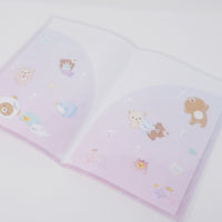 2024 Mini Double Clear File A - Rilakkuma Sea Theme