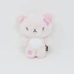 (No Tags) Rilakkuma Sherbet Pink Cherry Blossom Sakura Licensed Plush Keychain  - San-X Original Rilakkuma