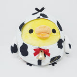 2008 Large Cow Kiiroitori Plush - Lazy Rolling Around Outside Rilakkuma 5th Anniversary