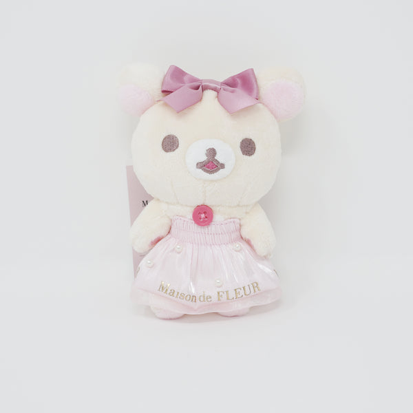 2020 Korilakkuma Pink Plush Keychain - Maison de Fleur Rilakkuma - San-X