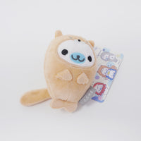 Shiro-goma Otter 3in Licensed Plush - Mamegoma Collection in Aquarium