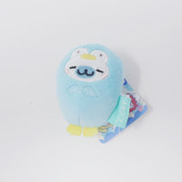 Shiro-goma Mochi Blue Penguin 3in Licensed Plush - Mamegoma Collection in Aquarium