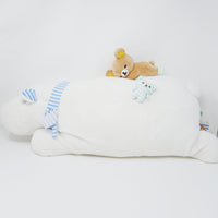 2014 Rilakkuma Polar Bear Plush Pillow Cushion - Shima Shima Rilakkuma