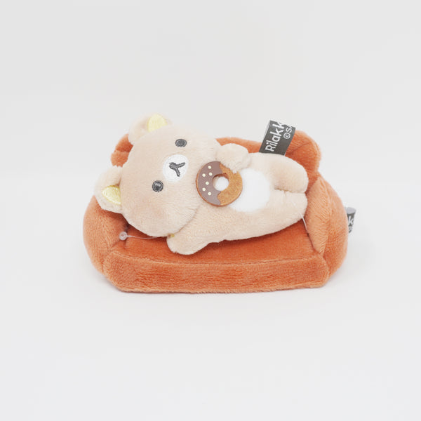 2023 Rilakkuma with Donut on Sofa Plush - Basic Rilakkuma Home Cafe Theme