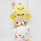 2013 Rilakkuma, Korilakkuma & Kiiroitori Swing Plush Set - Store & Net Shop Limited - San-X