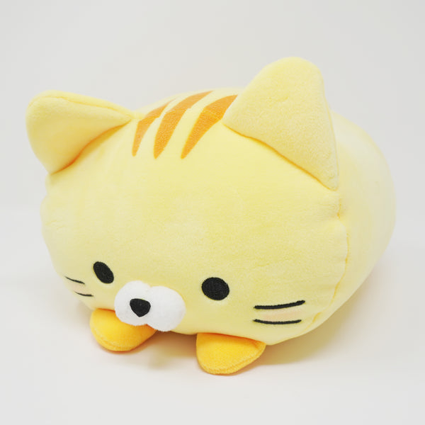 Medium Yellow Cat Mochi Mochi Stacking Plush - Coro Coro Neko - Yell Japan