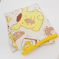 Pom Pom Purin Toast & Jam Cooling Blanket - Sanrio