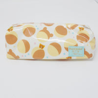 2018 Rilakkuma Ear Suzu Castella Pattern Pen Pouch - Kigurumi Theme - San-X Japan