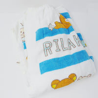 2014 Rilakkuma Shima Shima Elastic Wrap Towel - Rilakkuma