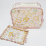 2022 Rilakkuma Zipper Pouch Set - Yum Yum Sweets Amusement Park - San-X