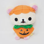 (No Tags) 2006 Korilakkuma Pumpkin Outfit Prize Plush - Halloween Rilakkuma - San-X