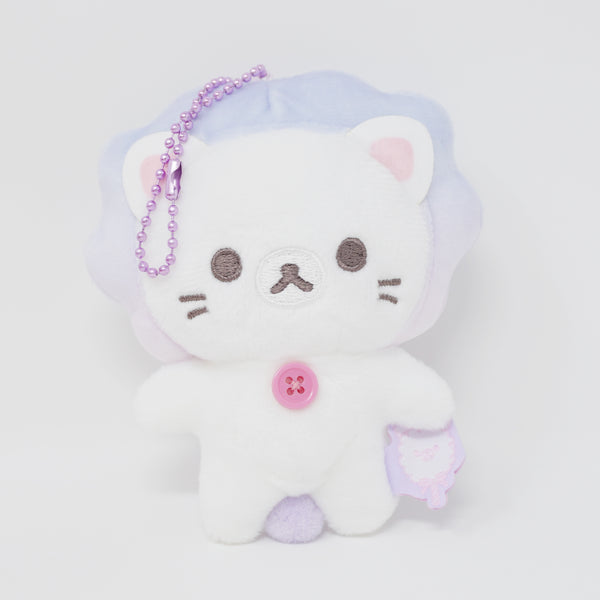 2024 Lion Korilakkuma Plush Keychain - Rilakkuma Cotton Candy Sky  - San-X