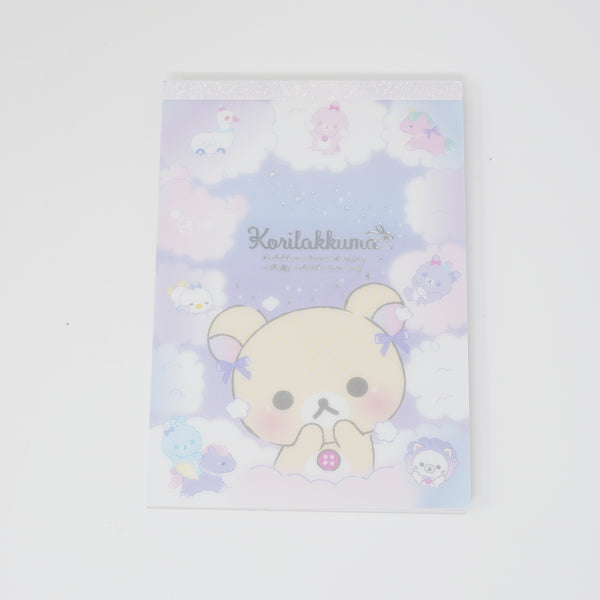 2024 Pattern A Memo Pad - Rilakkuma Cotton Candy Sky