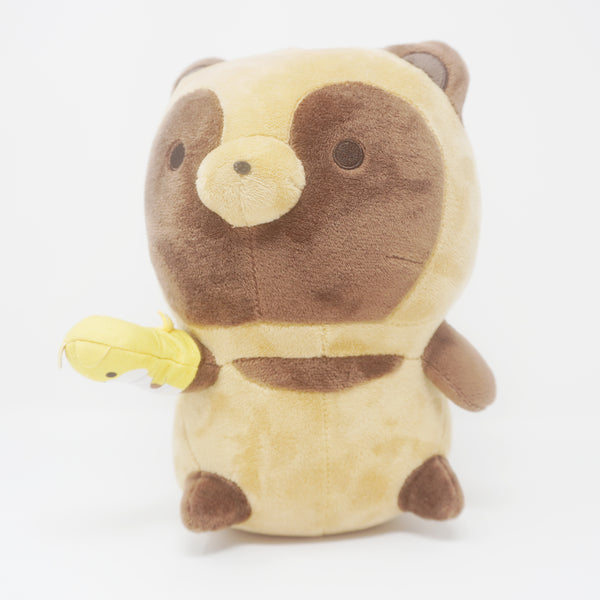 2022 Tanuki Racoon Plush with Fox Puppet - Tanuki & Kitsune - Banpresto Hokkaido