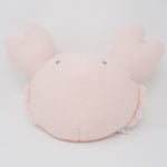 2024 Pastel Pink Crab Mofu Mofu Big Prize Plush - Any Living Thing - Amuse Hokkaido