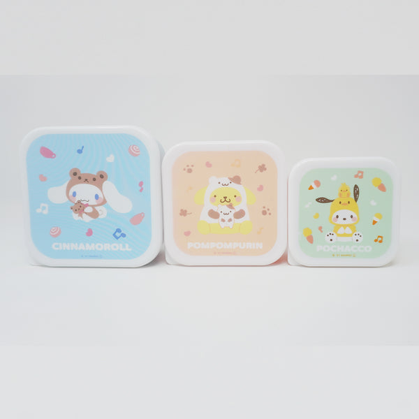 3 Containers Set - Cinnamoroll - Sanrio