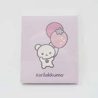 2024 Pink Korilakkuma Memo Pad - BASIC RILAKKUMA Favorite Things - San-X