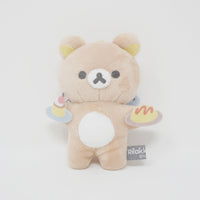 2024 Rilakkuma Pudding & Omurice Plush Keychain - BASIC RILAKKUMA Favorite Things - San-X