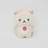 2024 Korilakkuma Ice Cream & Bunny Plush Keychain - BASIC RILAKKUMA Favorite Things - San-X