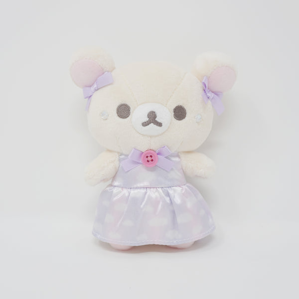 2024 Korilakkuma Plush Keychain - Cotton Candy Rilakkuma - San-X