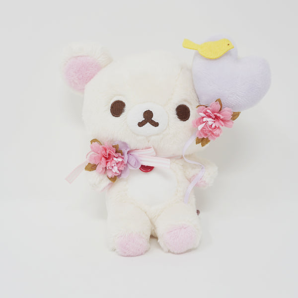 (No Tags) 2018 Korilakkuma with Balloon Plush - Korilakkuma Meets Chairoikoguma Theme - Rilakkuma - San-X