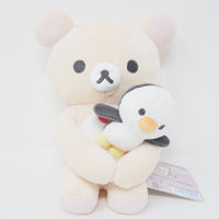 2024 Korilakkuma Holding Penguin Plush - BASIC RILAKKUMA Favorite Things - San-X