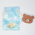 2020 Chairoikoguma Pouch Set - Starry Night Rilakkuma - San-X