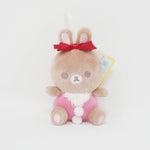 2024 Cocoa Bunny Santa Tenori Ornament Plush - Rilakkuma Christmas - San-X