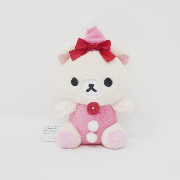 2024 Korilakkuma Santa Tenori Ornament Plush - Rilakkuma Christmas - San-X