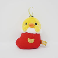 2024 Kiiroitori Stocking Tenori Ornament Plush - Rilakkuma Christmas - San-X