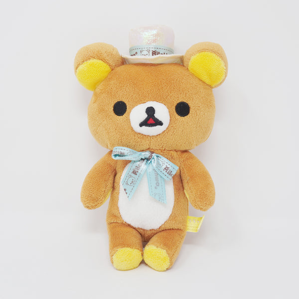 (No Tags) Rilakuma with Hat Prize Plush - Kirakira Rilakkuma San-X