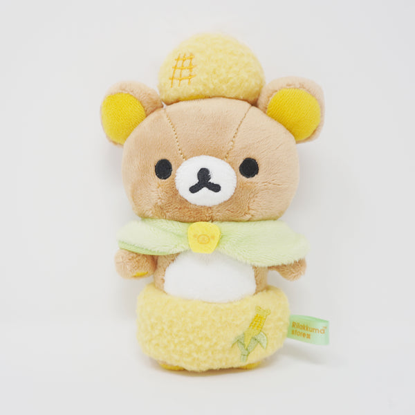 2024 Rilakkuma Corn Plush Keychain - Rilakkuma Sapporo Store Limited - San-X