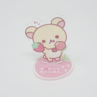 2024 Korilakkuma Eating Acrylic Stand - Korilakkuma's Full of Strawberry Day - Rilakkuma - San-X