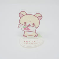 2024 Korilakkuma Strawberry Shirt Acrylic Stand - Korilakkuma's Full of Strawberry Day - Rilakkuma - San-X