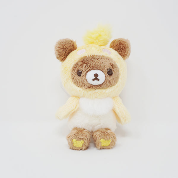 2022 Cockatiel Outfit Chairoikoguma Plush Keychain - Going Out Rilakkuma Store Limited - San-X