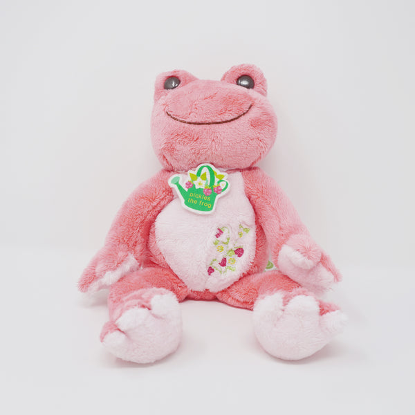 (No Tags) Pink Sweet Raspberry Spring Pickles Plush - Garden Series Pickles the Frog - Nakajima