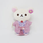 2022 Korilakuma Onsen Plush Keychain - Rilakkuma Cafe Arashiyama Limited - San-X