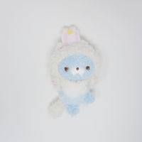 2023 Fuzzy Blue Wolf Plush Badge - Nikoniko Happy for You Rilakkuma - San-X