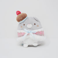 2021 Neko Sibling Grey Cake Plush - Sumikkogurashi Collection Sweet Shop Theme - San-X