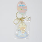 2021 Rilakkuma Rocking Horse Keychain - Usa Usa Bunny Babies - San-X