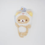 2023 Fuzzy Rilakkuma Plush Badge - Nikoniko Happy for You Rilakkuma - San-X