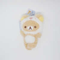 2023 Fuzzy Rilakkuma Plush Badge - Nikoniko Happy for You Rilakkuma - San-X