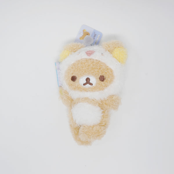 2023 Fuzzy Rilakkuma Plush Badge - Nikoniko Happy for You Rilakkuma - San-X